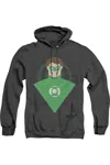 Gildan Dc Comics Simple Gl Adult Heather Hoodie / Hooded Sweatshirt In Black