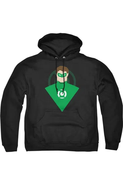Gildan Dc Comics Simple Gl Adult Pull Over Hoodie / Hooded Sweatshirt In Black
