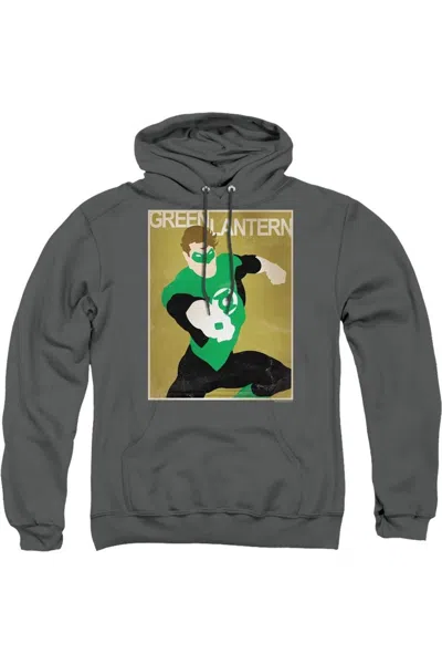 Gildan Dc Comics Simple Gl Poster Adult Pull Over Hoodie / Hooded Sweatshirt In Pink