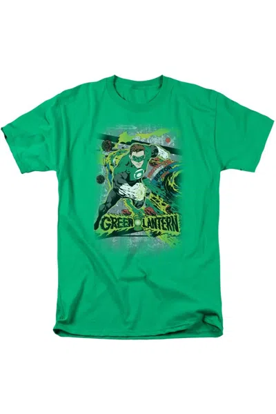 Gildan Dc Comics Space Sector 2814 Short Sleeve Adult Tee / T-shirt In Green