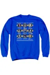 Gildan Dc Comics Stage Select Adult Crewneck Sweatshirt In Blue