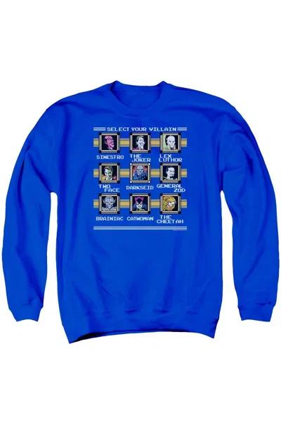 Gildan Dc Comics Stage Select Adult Crewneck Sweatshirt In Blue