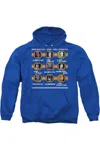 Gildan Dc Comics Stage Select Adult Pull Over Hoodie / Hooded Sweatshirt In Blue