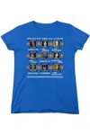 Gildan Dc Comics Stage Select Short Sleeve Womens Tee / T-shirt In Blue