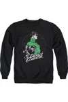 Gildan Dc Comics Star Gazer Adult Crewneck Sweatshirt In Black