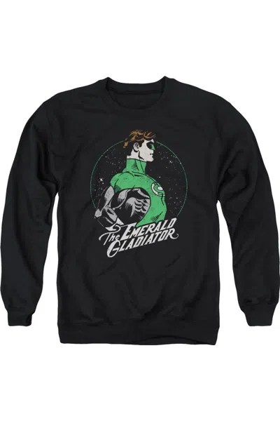 Gildan Dc Comics Star Gazer Adult Crewneck Sweatshirt In Black