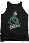 Gildan Dc Comics Star Gazer Adult Tank Top In Black