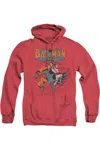 Gildan Dc Comics Starling Shock Adult Heather Hoodie / Hooded Sweatshirt In Red