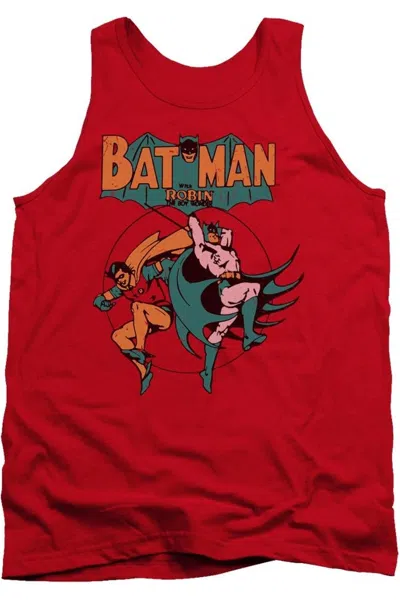 Gildan Dc Comics Starling Shock Adult Tank Top In Red