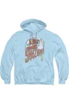 Gildan Dc Comics Stepping Out Adult Pull Over Hoodie / Hooded Sweatshirt In Blue