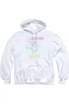 Gildan Dc Comics Superhero Girls Fighting For Justice Adult Pull Over Hoodie / Hooded Sweatshirt In White