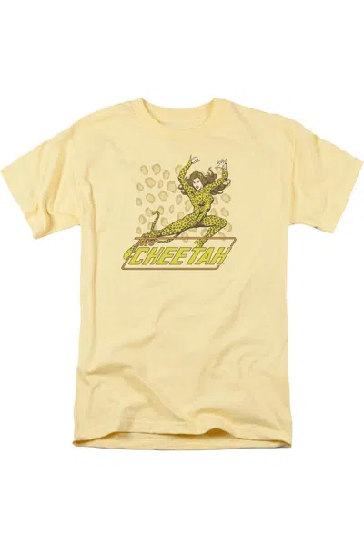 Gildan Dc Comics The Cheetah Short Sleeve Adult Tee / T-shirt In Yellow