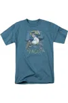 Gildan Dc Comics The Penguin Short Sleeve Adult Tee / T-shirt In Grey