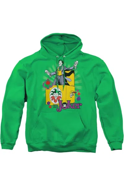 Gildan Dc Comics These Fish Are Loaded Adult Pull Over Hoodie / Hooded Sweatshirt In Green