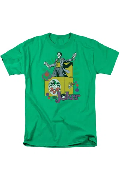 Gildan Dc Comics These Fish Are Loaded Short Sleeve Adult Tee / T-shirt In Green