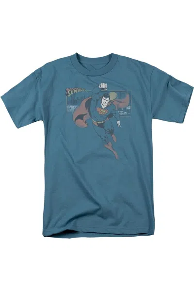 Gildan Dc Comics This Is A Job For Short Sleeve Adult Tee / T-shirt In Grey