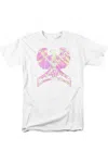 Gildan Dc Comics Wonder Woman Bird Short Sleeve Adult Tee / T-shirt In White