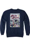 Gildan Dc Comics Wonder Woman For President Adult Crewneck Sweatshirt In Blue