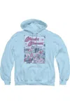 Gildan Dc Comics Wonder Woman For President Adult Pull Over Hoodie / Hooded Sweatshirt In Blue