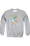 Gildan Dc Comics Wonder Woman Vintage Adult Crewneck Sweatshirt In Multi