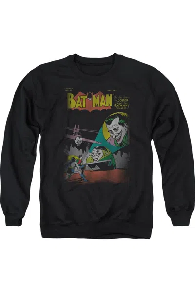 Gildan Dc Comics Wrong Signal Adult Crewneck Sweatshirt In Black
