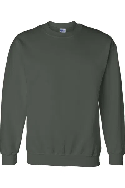 Gildan Dryblend Crewneck Sweatshirt In Green