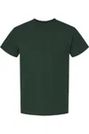 Gildan Dryblend Pocket T-shirt In Green