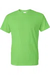 Gildan Mens Heavy Cotton Short-sleeved T-shirt In Green