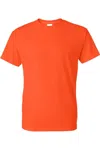 Gildan Mens Heavy Cotton Short-sleeved T-shirt In Orange