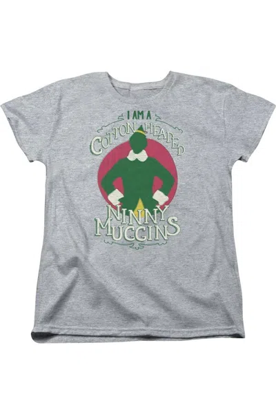 Gildan Elf Cotton Headed Short Sleeve Womens Tee / T-shirt In Multi