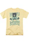 Gildan Elf Son Of A Short Sleeve Adult Tee / T-shirt In Yellow