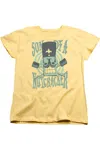 Gildan Elf Son Of A Short Sleeve Womens Tee / T-shirt In Yellow