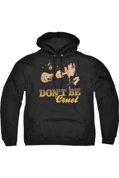 Gildan Elvis Presley Don't Be Cruel Adult Pull Over Hoodie In Black