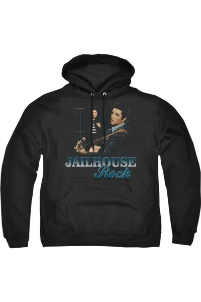 Gildan Elvis Presley Jailhouse Rock Adult Pull Over Hoodie In Black