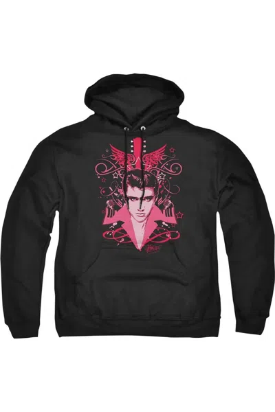 Gildan Elvis Presley Lets Face It Adult Pull Over Hoodie In Black