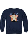 Gildan Elvis Presley Lil G I Adult Crewneck Sweatshirt In Blue