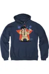 Gildan Elvis Presley Lil G I Adult Pull Over Hoodie In Blue