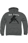 Gildan Elvis Presley Overprint Adult Pull Over Hoodie In Pink
