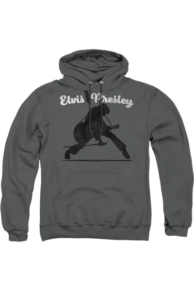 Gildan Elvis Presley Overprint Adult Pull Over Hoodie In Pink