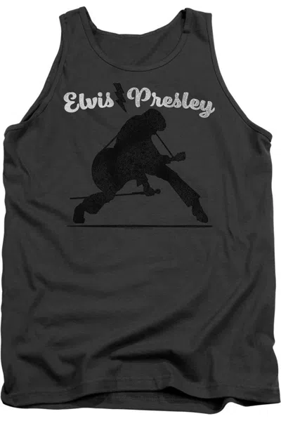 Gildan Elvis Presley Overprint Adult Tank In Pink