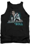 Gildan Elvis Presley Shake Rattle & Roll Adult Tank In Black