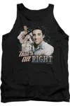 Gildan Elvis Presley Thats All Right Adult Tank In Black