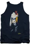 Gildan Elvis Presley Yellow Scarf Adult Tank In Blue