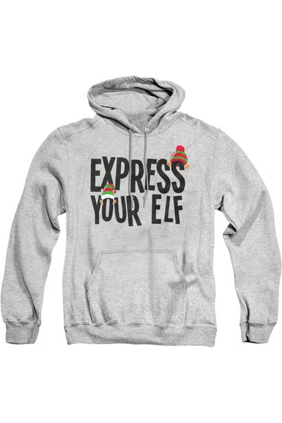 Gildan Express Your Christmas Elf Unisex Adult Pullover Hoodie In Multi