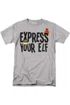 Gildan Express Your Christmas Elf Unisex Adult T-shirt In Multi