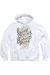Gildan Fantastic Beasts 2 Blinkered People Adult Pull Over Hoodie / Hooded Sweatshirt In White