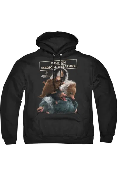 Gildan Fantastic Beasts 2 Cuddle Puddle Adult Pull Over Hoodie / Hooded Sweatshirt In Black