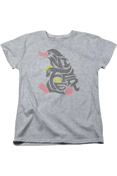Gildan Fantastic Beasts Niffler Short Sleeve Womens Tee / T-shirt In Multi