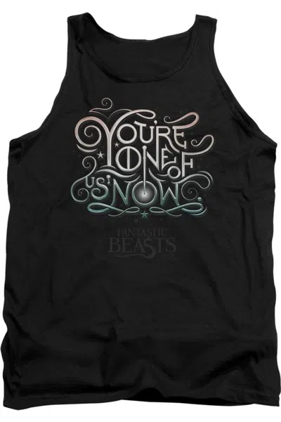 Gildan Fantastic Beasts One Of Us Adult Tank Top In Black