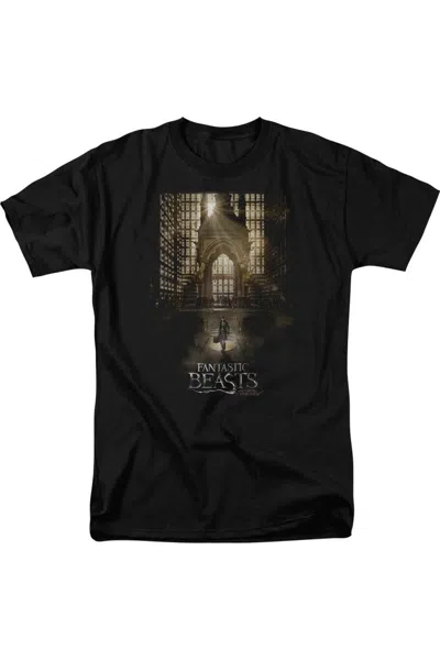 Gildan Fantastic Beasts Poster Short Sleeve Adult Tee / T-shirt In Black